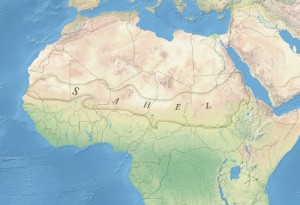 the Sahel Desert Map